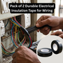 Pack of 2 Durable Electrical Insulation Tape for Wiring (HT124)